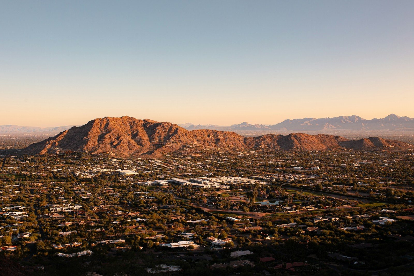 Scottsdale and the surrounding Arizona landscape